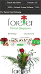 Mobile Screenshot of forever-florist-singapore.com